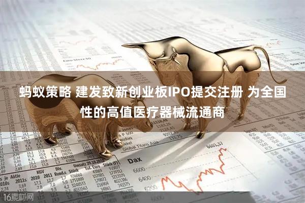蚂蚁策略 建发致新创业板IPO提交注册 为全国性的高值医疗器械流通商